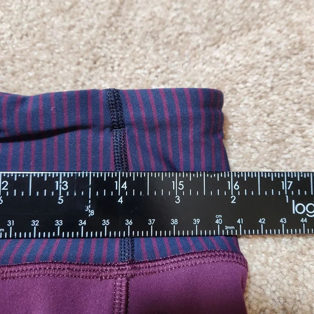 Lululemon Leggings Women 32X29.5 Deep Purple Speed Ruched Legs